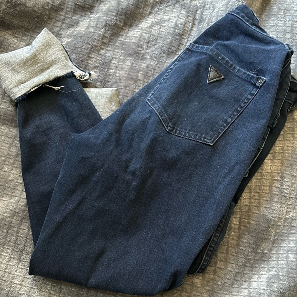 Guess High Waist Jean Capri DIY
